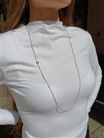 Vicenza - Piazzetta Palladio 2 - Collar Crivelli Mujer TIFFANY in Oro blanco Diamante 1.16 Ct 212-L1468 OB - 212-L1468 OB